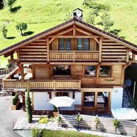 Androsace Appartement Dans Chalet Bois Avec Jacuzzi Privatif Terrasse Et Vue Montagne Les Villards-sur-Thônes Εξωτερικό φωτογραφία