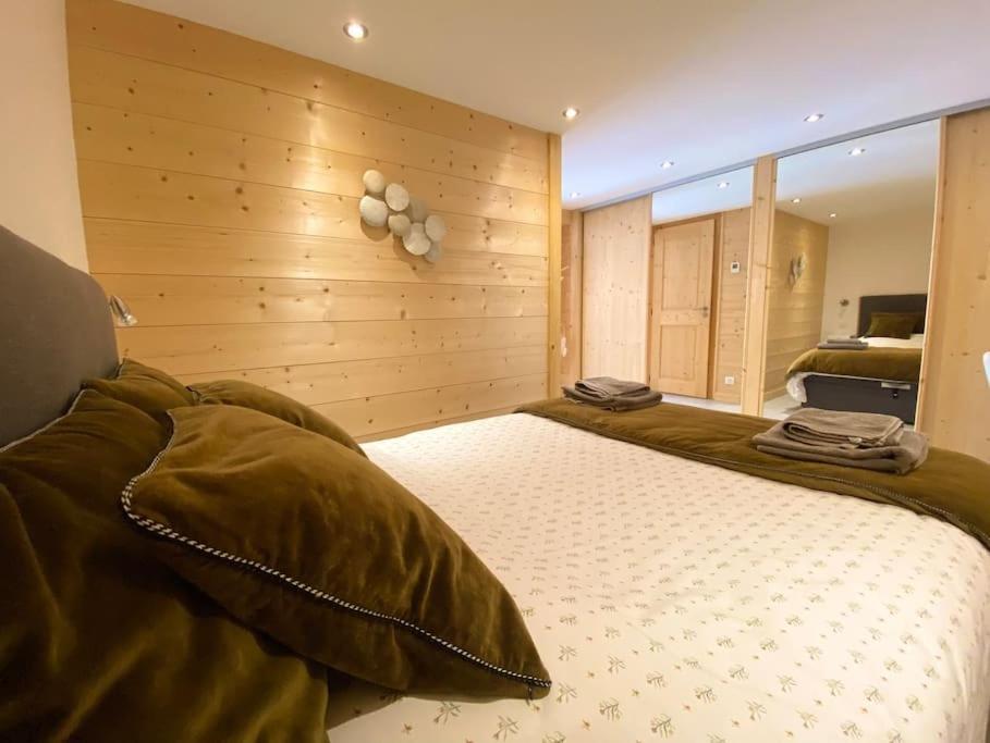 Androsace Appartement Dans Chalet Bois Avec Jacuzzi Privatif Terrasse Et Vue Montagne Les Villards-sur-Thônes Εξωτερικό φωτογραφία